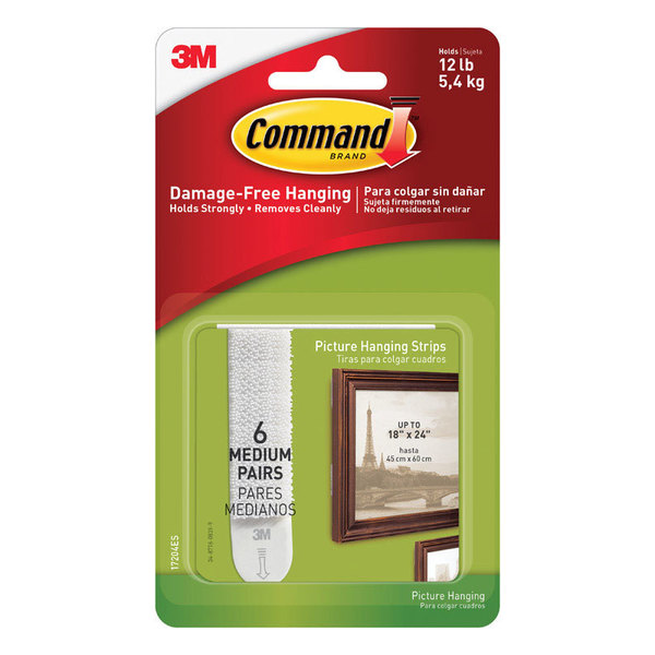 3M Picture Hang Strips Med 17204ES